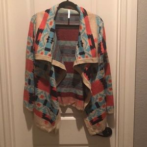 Multicolored Cardigan size large
